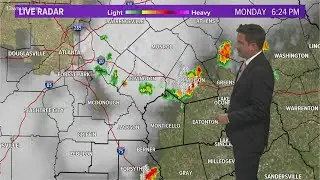 Last day of hot and humid weather, Tuesday to be hot and dry | Central Georgia weather
