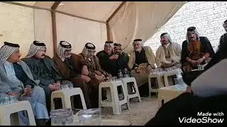 مشيه عشائريه بين عشيره الساده البوعميمه وعشيره الساده البعاج في محافظه الديوانيه