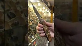 Складной нож Mcusta Sengoku Toyotomi Hideyoshi сталь VG-10, рукоять Yellow Pakka Wood