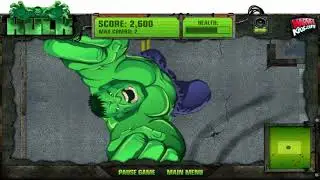 Hulk Central Smashdown - Gameplay | Flash Game