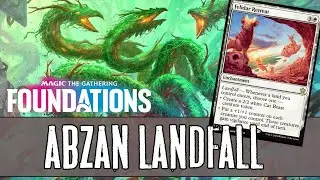 Вся Сила в ЗЕМЛЕ ! MTG Arena Abzan Landfall Foundations Standard DECK GUIDE
