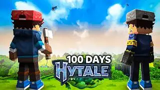 I spent 100 days in HYTALE Duos!