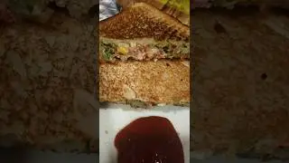 Veg Dahi Sandwich 🥪 | Healthy Snack #food #recipe #shorts