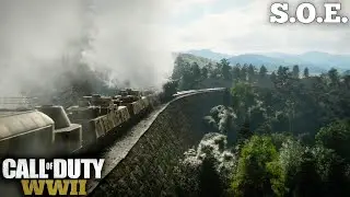 El trencito Alemán fuera del camino  Call of Duty  WW2