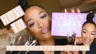 MORPHE PALETTE | MORPHE BRUSHES | Eyeshadow Cut Crease