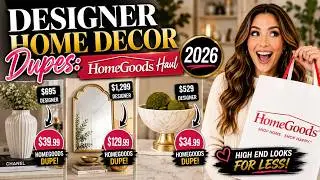NEW HomeGoods Decor Ideas  Easy Home Decorating Tips That Look Expensive