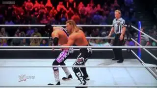 WWE 13 HBK vs Hitman [ Legend Difficulty ] PS3 HD
