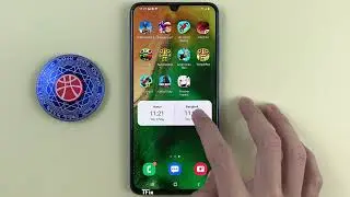 Dual clock on Samsung A70 Android 11