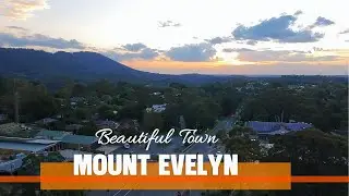 Beautiful Town From The Air -- MOUNT EVELYN