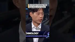 Why did Sharps Technology (STSS) choose Solana as the treasury?