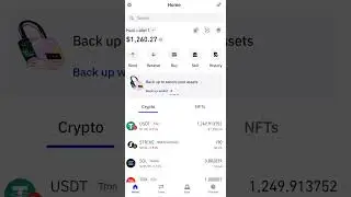 Free usdt method hitting $1k #usdt #freeusdt #crypto #trustwallet #flashusdt #flash #virelshort