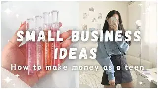 Small business ideas for teens you can start today 🤍
