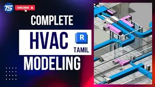 Revit MEP  Mechanical - HVAC Modeling Tutorial - Tamil software - Trend software