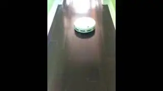 bObi Classic Robotic Vacuum Cleaner and Mop In The Hallway