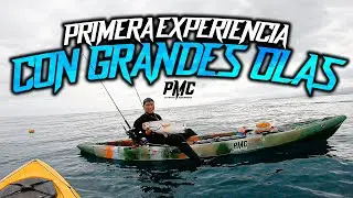 MI PRIMERA EXPERIENCIA PESCANDO CON GRANDES OLAS !!