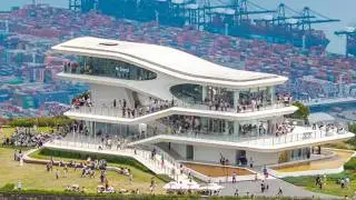 China Mountaintop Library Full Tour - The Most Beautiful Buildings in the World, Travel Video
