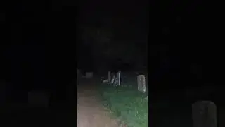 Spooky! Graveyard At Night Is Sure To Send A Chill Up Your Spine. #scary #graveyard #uk