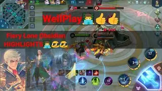 Alucard Unsainted MLBB|Fiery Lone Obsidian Battle HIGHLIGHTS #MLBBSOLOGAMEPLAY