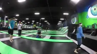 Sky Zone; Highrise trampoline park Rogers Arkansas, Defy Trampoline Park