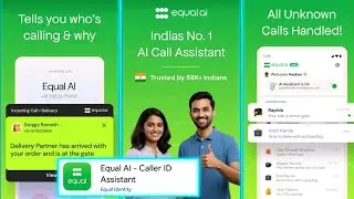 Equal Al - Caller ID Assistant App How to use || Equal Al App review 