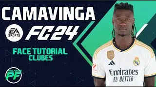 EA FC 24 EDUARDO CAMAVINGA FACE Pro Clubs CLUBES PRO Face Creation - CAREER MODE - LOOKALIKE