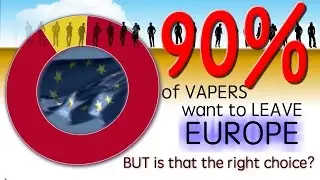 90% of vapers vote to leave the EU?