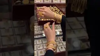 Turkish Gold Bangles | Luxury 22K Gold Jewellery Design #jewellery