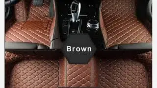 Luxury Custom Car Mats by Manicci