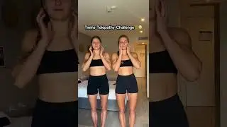 Чем мы отличаемся?🤔👯&zwj;♀️👇🏼#близнецы #телепатия