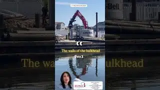 ✨Bulkhead walls are going in✨ #OceanCountyRealEstate, #JerseyShoreHomes, #WaterfrontLivingNJ