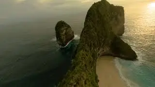 Cliff Diving Bali, Indonesia with an FPV Drone