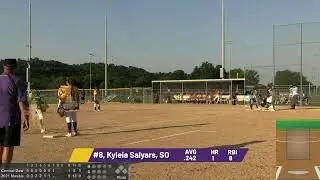 Muskie Softball Girls doubleheader against Central Dewitt | Live Broadcast 07-01-21