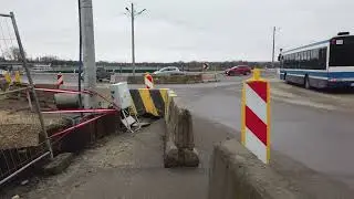 Węzeł Grębałów 15.03.2025