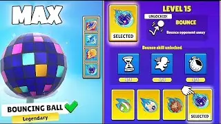 I Upgraded Bouncing Ball in Stumble Guys || Level MAX