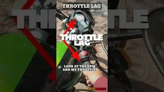 THROTTLE LAG DELAY IN PICKUP AND LACK OF POWER IN MY BIKE #shorts #motorcycle #bikerepair