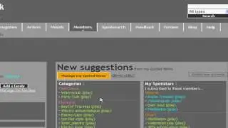 Spotilinks : overview of the 1st Spotify playlists management application