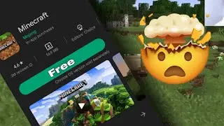 എനി Minecraft Play Store ൽ നിന്നും Free ആയി Download ചെയാം 🤩