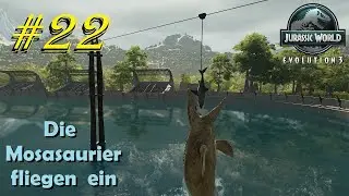 Jurassic World Evolution 3 #22 Neue Mosasaurier in der Lagune & lauter Dinobabys - Kampagne China