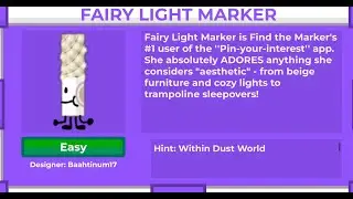 How to get Fairy Light Marker (SCENTED REVERIE [CHECK DESC]) - Find The Markers
