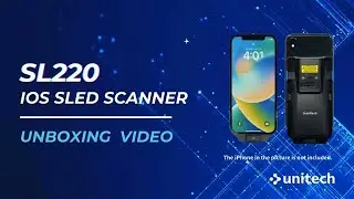 Unitech #Unboxing Series | #SL220 Series iOS Sled Scanner