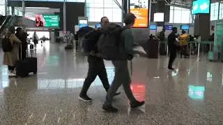 YYC Calgary International Airport Departures Walking Tour [4K] October 2024