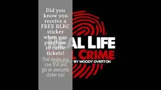 Did you know you receive a FREE RLRC sticker when you purchase 10 raffle tickets!
