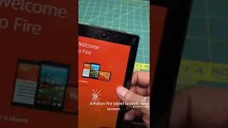 Amazon fire tablet broken screen.#broken #screen #amazon #tablet #firetable