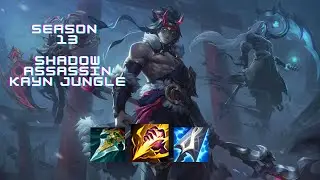Insane 1-Shotting Power: Watch Shadow Assassin Kayn Take Down Enemies with Ease in season 13!
