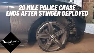 20 Mile Police Chase Ends After Stinger Deployed