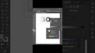 Illustrator hacks 🖤 #adobeillustrator #graphicdesign #logo