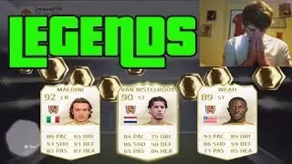 LEGENDS PACK OPENING! FIFA 14 LIVE FACECAM + SIF RONALDO