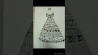 || MANDALA DRESS ART ||             ||POONAM'S ART||           #mandala #mandalaart #dress