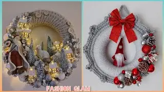New Christmas Sweater Wreaths Arrangement And Decoration Ideas 2023