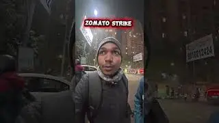 zomato Rider Strike | Zomato Food Delivery Boy Strike #ytshorts #strike #zomato